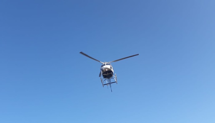 Laranjeiras - Mulher com infecção generalizada é socorrida pelo helicóptero Paraná Urgência 