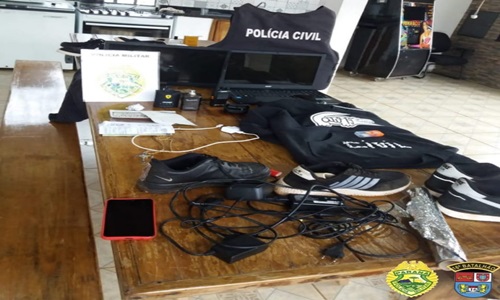 Palmital - PM e Polícia Civil cumprem mandado e apreendem droga e recuperam produtos furtados 