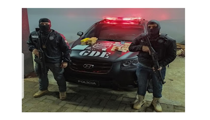 Laranjeiras - Polícia Civil (GDE) prende traficante no Presidente Vargas 