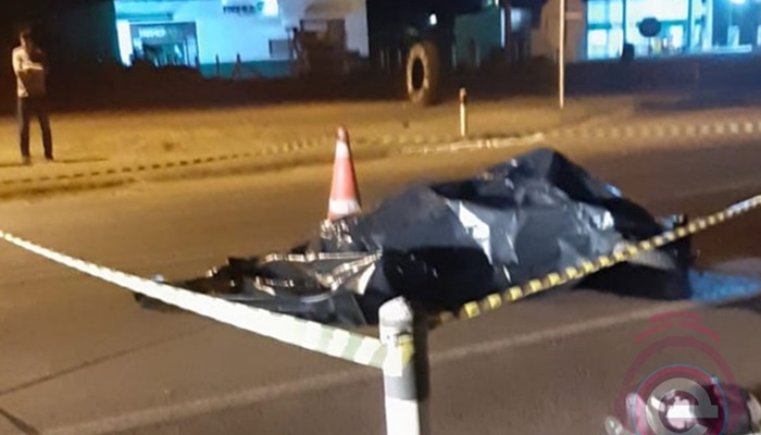 Candói - Motociclista colide na traseira de caminhão e morre na BR 373 