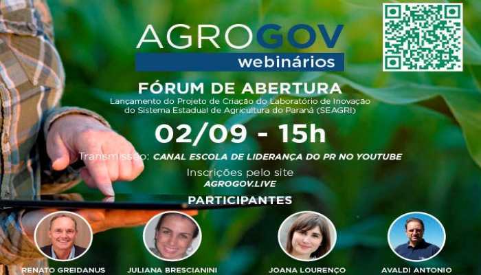 Paraná terá laboratório de inovação no setor agropecuário