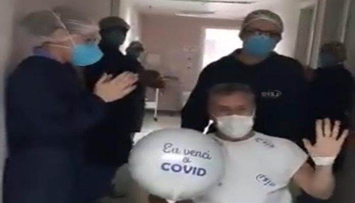 vLaranjeiras - Covid-19 - Médico recebe alta da UTI