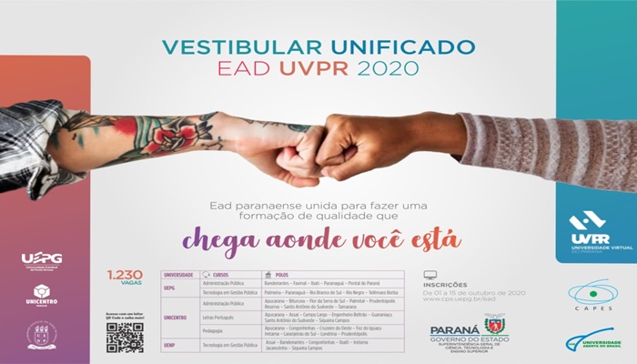 Guaraniaçu - Curso de Licenciatura Português: Prazo de inscrição encerra-se amanhã