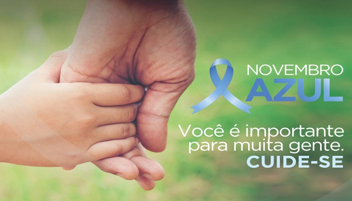 Novembro Azul conscientiza homens para o cuidado com a vida