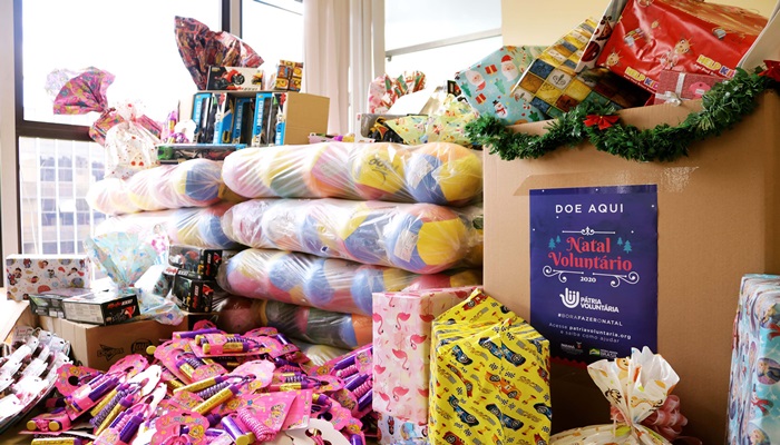 Campanha Natal Voluntário arrecada 5 mil brinquedos