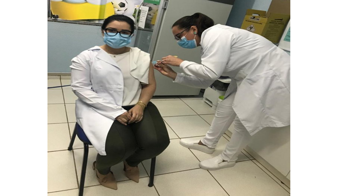 Três Barras - Saúde de Três Barras inicia a vacinação contra a Covid-19