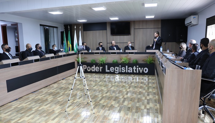 Laranjeiras - Retorno do Legislativo: prefeito participa da abertura dos trabalhos em 2021