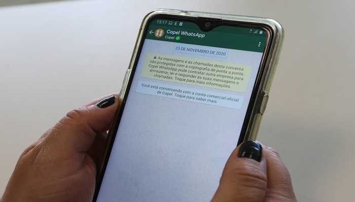 Whatsapp da Copel já recebeu 214 mil solicitações