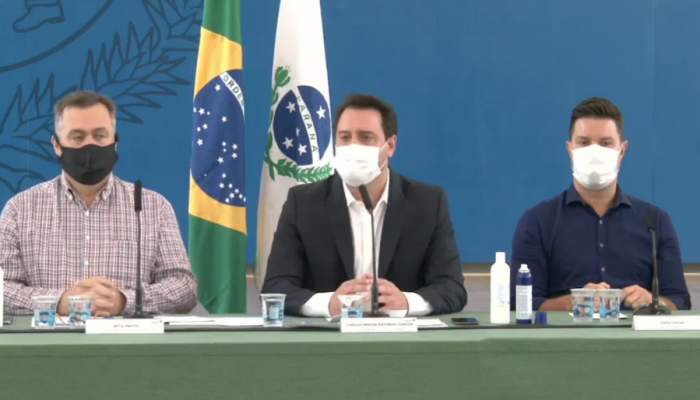 Paraná confirma lockdown por dez dias e amplia horário de toque de recolher