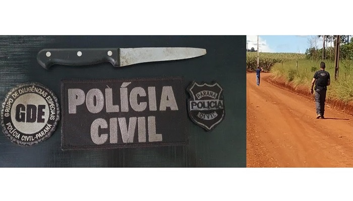 Quedas - Indivíduos que assassinaram homem com cerca de 20 facadas foram presos em Rio Bonito do Iguaçu 