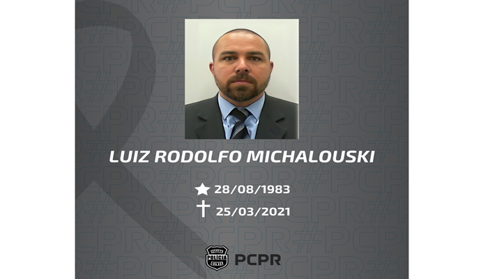 Policial Civil de 37 anos morre em decorrência da Covid-19 em Cascavel