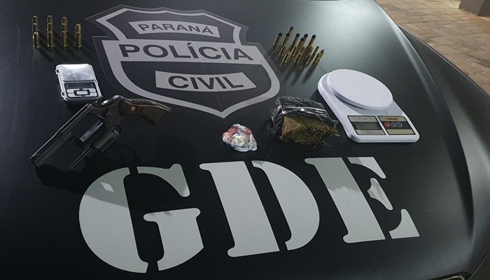 Laranjeiras - GDE e Polícia Penal prendem traficantes no Bairro Bancários 