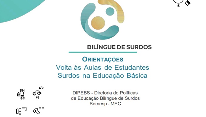MEC lança cartilha de orientações para volta às aulas de alunos surdos