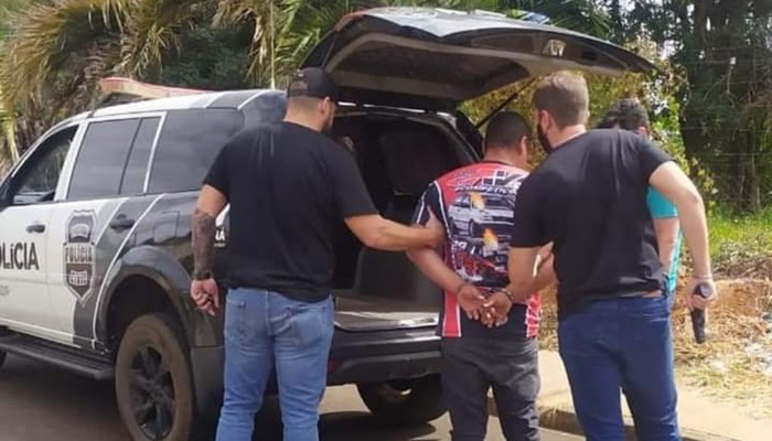Quedas - Polícia Civil de Guarapuava prende homem que estava indo matar mulher em Quedas do Iguaçu