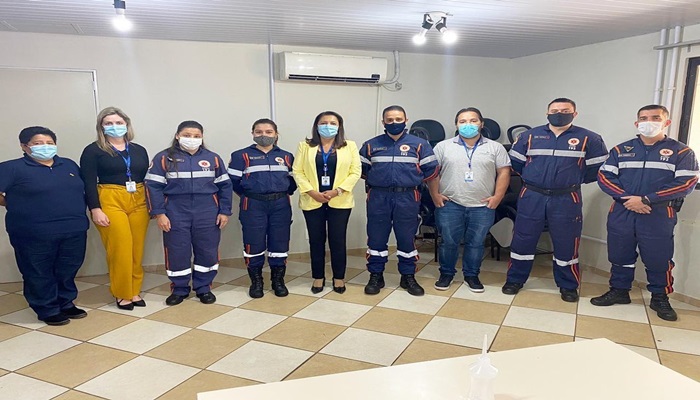 Comitiva do Conselho Regional de Enfermagem do Paraná visita Consamu Cascavel 