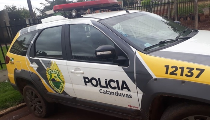 Catanduvas - PM flagra motorista de Kadett sem CNH no Bairro Alto Alegre 