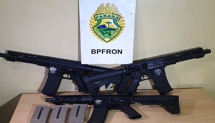 Circulação de armas de fogo cai 10% no Paraná no primeiro quadrimestre