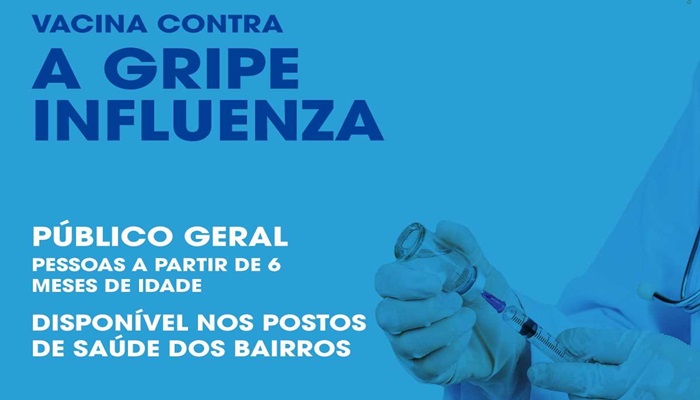 Guaraniaçu - Vacinação contra a gripe está liberada para todos os públicos