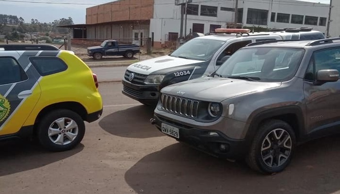 Quedas - Polícia Civil e Militar de Quedas do Iguaçu recuperam veículo de locadora do Estado do Mato Grosso 