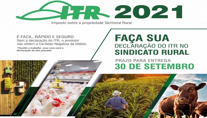 Catanduvas - Sindicato Rural de Catanduvas convoca produtores para a declaração do ITR 