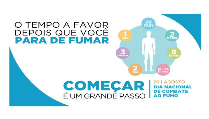 Saúde promove live que alerta sobre o perigo do tabagismo