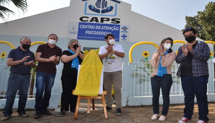 Quedas - Centro de Atenção Psicossocial é inaugurado