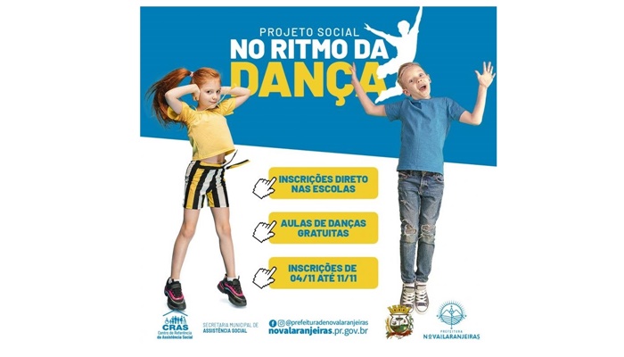 Nova Laranjeiras - Assistência Social oferece aulas de dança