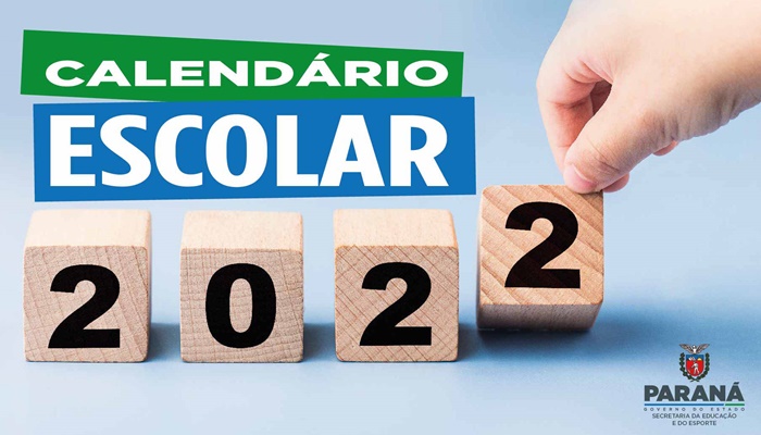 Educação divulga calendário escolar para o ano letivo de 2022