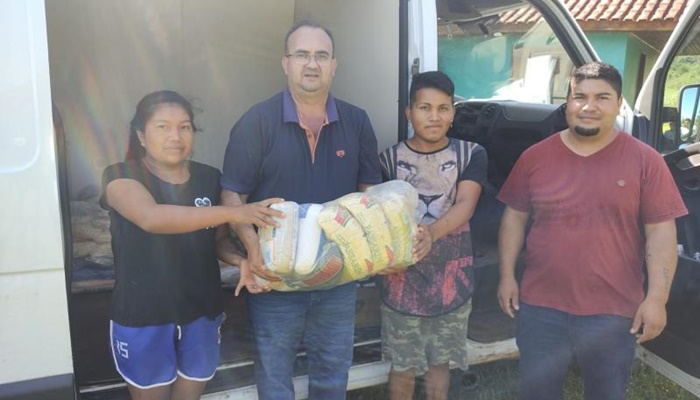 Nova Laranjeiras - Assistência Social realiza entrega de mais 140 cestas básicas