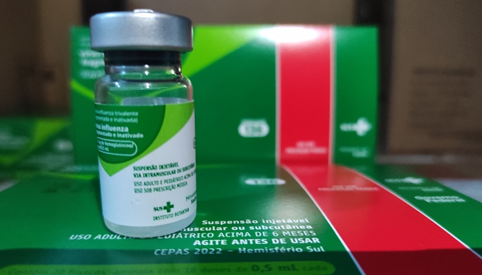 Mais 619 mil doses da vacina contra a gripe chegam ao Paraná 