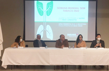 Paraná representa a Região Sul em grupo de trabalho que discute ações contra o tabagismo 