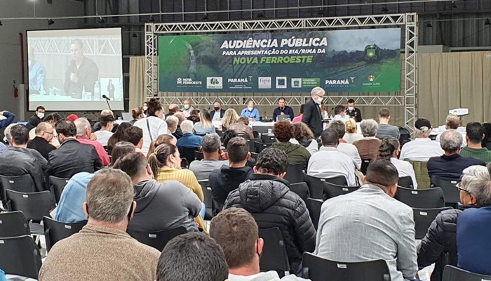 Mais de 2 mil pessoas já participaram das audiências públicas da Nova Ferroeste 