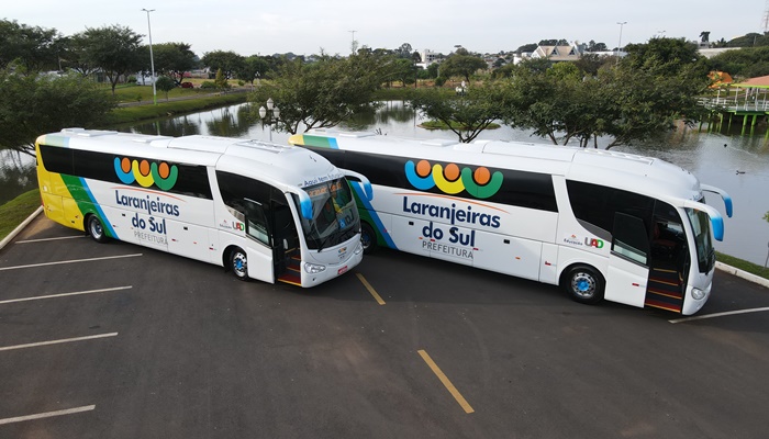 Laranjeiras - Mais dois ônibus foram incorporados à frota da Secretaria de Transportes
