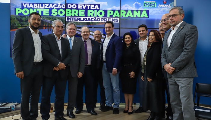Paraná e Mato Grosso do Sul dão mais um passo para conectar os estados com nova ponte 