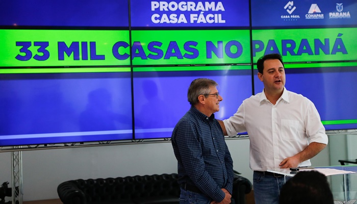  Governador confirma liberação de R$ 72,4 milhões para famílias paranaenses investirem na casa própria