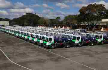 Laranjeiras - Município recebe caminhão pipa do Governo do Estado