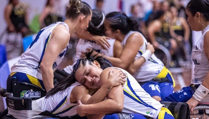 Seleções do Brasil garantem vaga no mundial de basquete sobre rodas