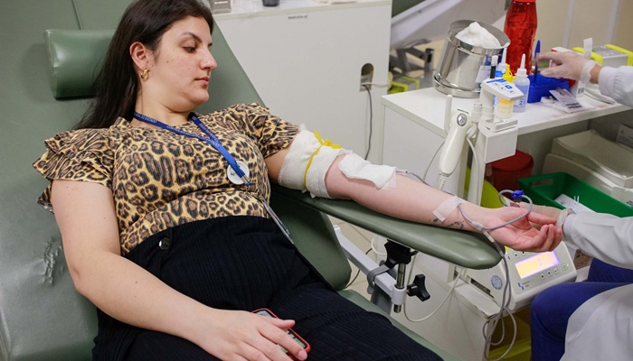 Campanha Sangue Bom CGE incentiva servidores a doarem sangue