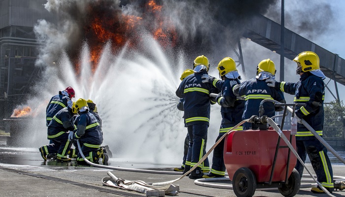  Brigada de Emergência da Portos do Paraná recebe treinamento de nível avançado