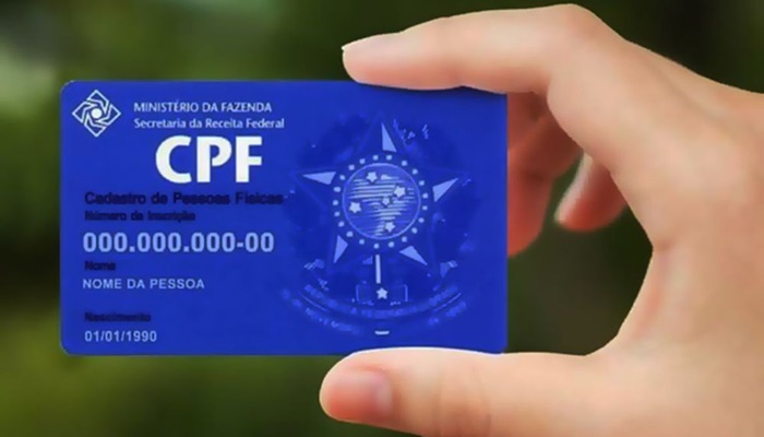  CPF único registro de identificação