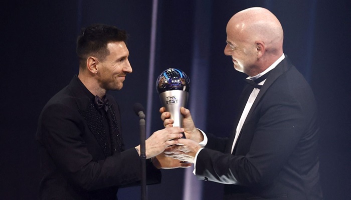 Messi é eleito o melhor jogador de futebol do mundo pela Fifa