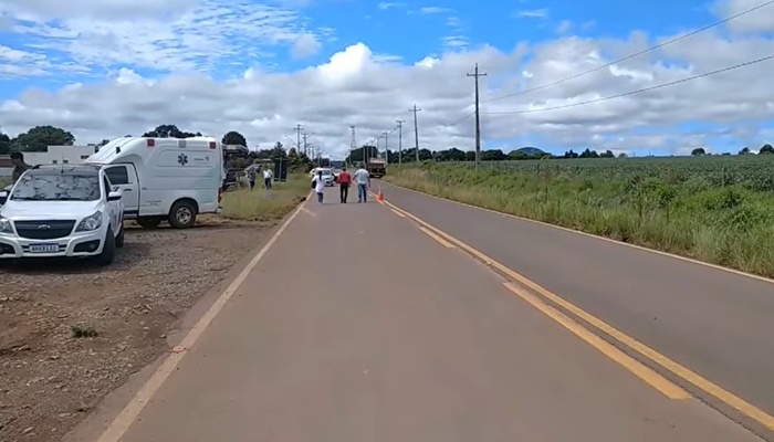 Reserva do Iguaçu - Homem morre ao cair de caminhão que o levava para o trabalho