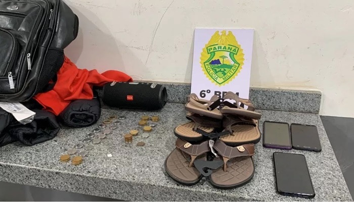 Ibema - Suspeito furta loja cai durante a fuga e acaba preso pela PM