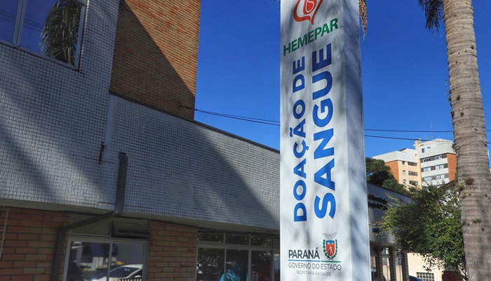  Hemepar reforça importância do agendamento para doação de sangue