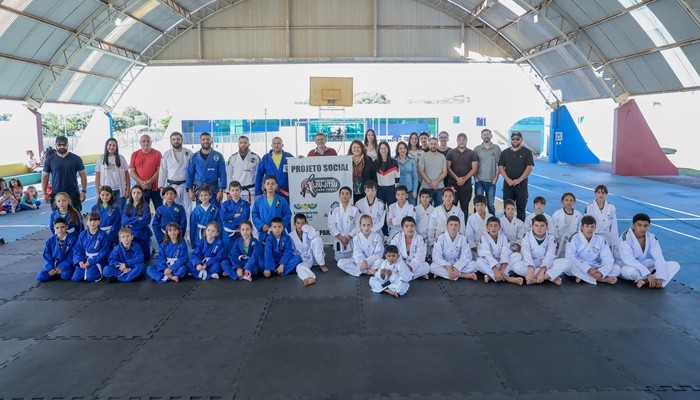 Laranjeiras - Projeto “Jiu-Jitsu Para Todos” atende 215 crianças e adolescentes