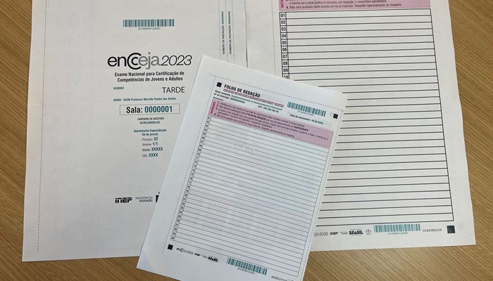 Inscrições para o Encceja 2023 já estão abertas