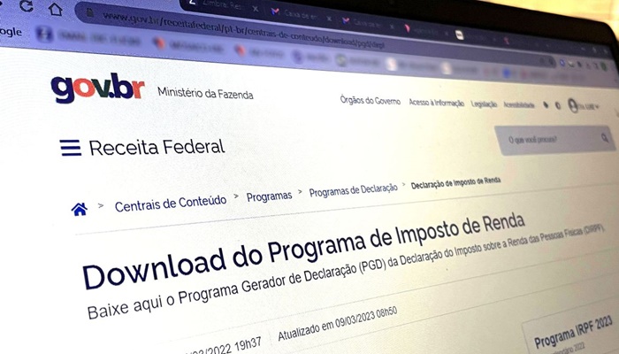 Prazo para entrega do Imposto de Renda 2023 termina dia 31