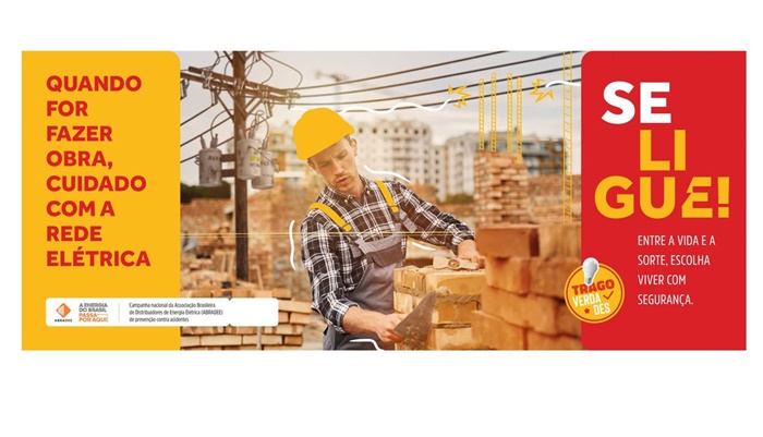 Campanha alerta para prevenção de acidentes com a rede elétrica