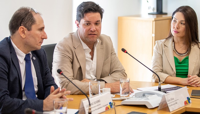  Estado discute fortalecimento das fronteiras com União e hidrogênio verde com Senado