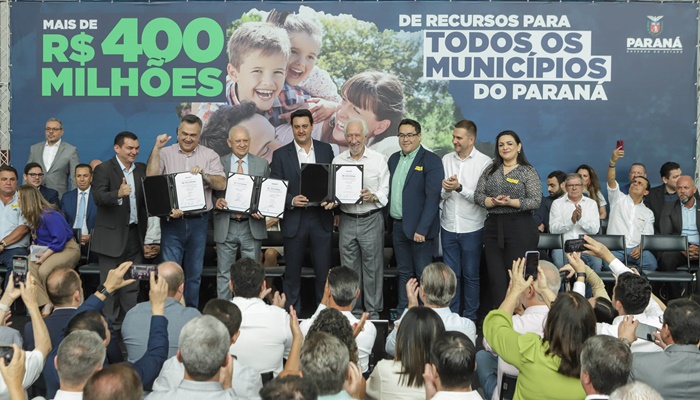  Estado repassa R$ 455 milhões aos 399 municípios para novas ações de saúde e educação